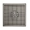 Alfi Brand 5" x 5" Square SS Shower Drain W/ Groove Lines ABSD55D - alternate 6